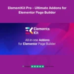 ElementsKit Pro – Ultimate Addons for Elementor Page Builder