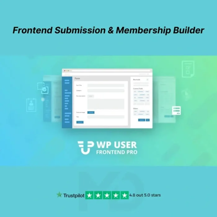 wp frontend WP Frontend Pro Submission & Membership Builder - Image 1